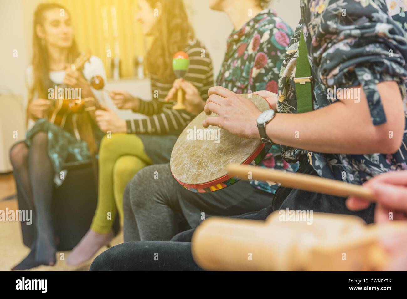 Many People Playing Instruments Musician different musical instruments hi-res stock photography and ...