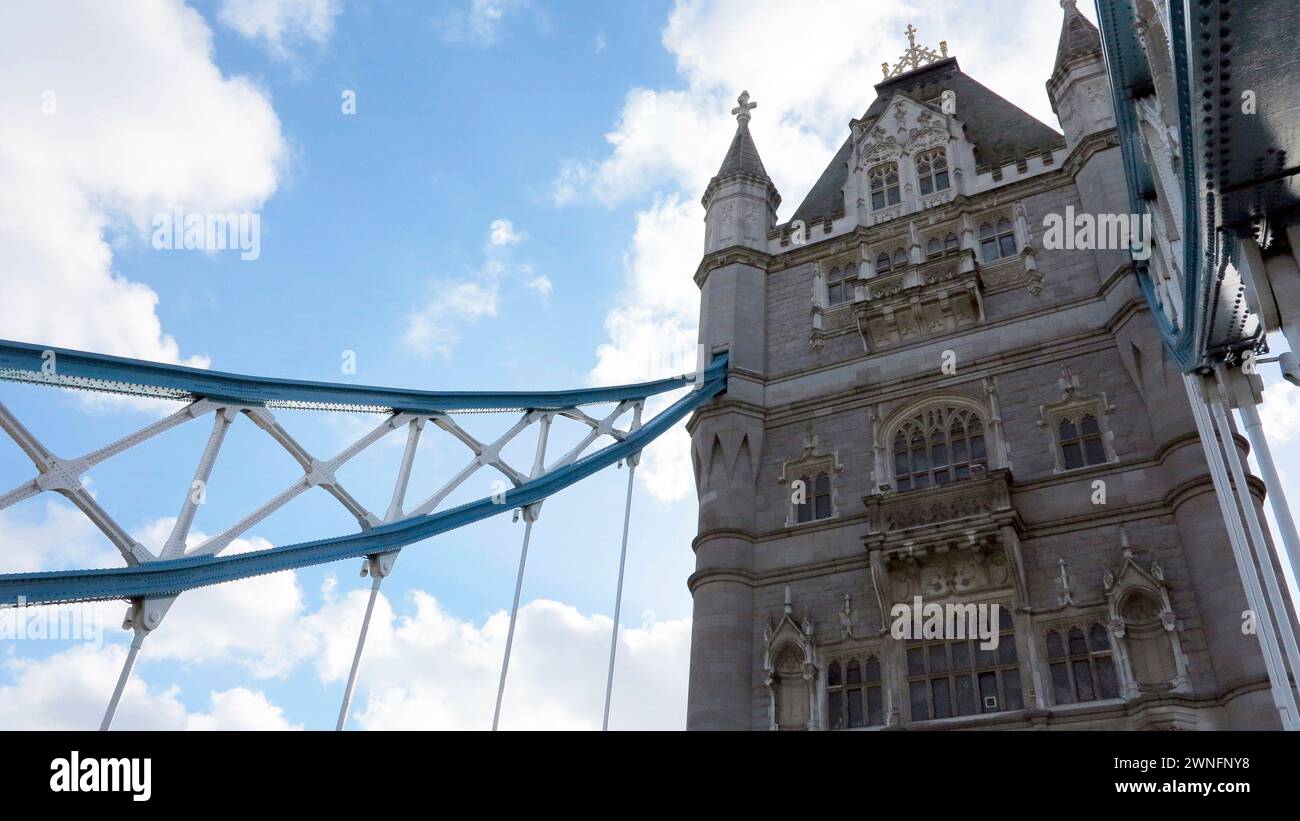 Tower Bridge, iconic landmark in London, UK Stock Photo - Alamy
