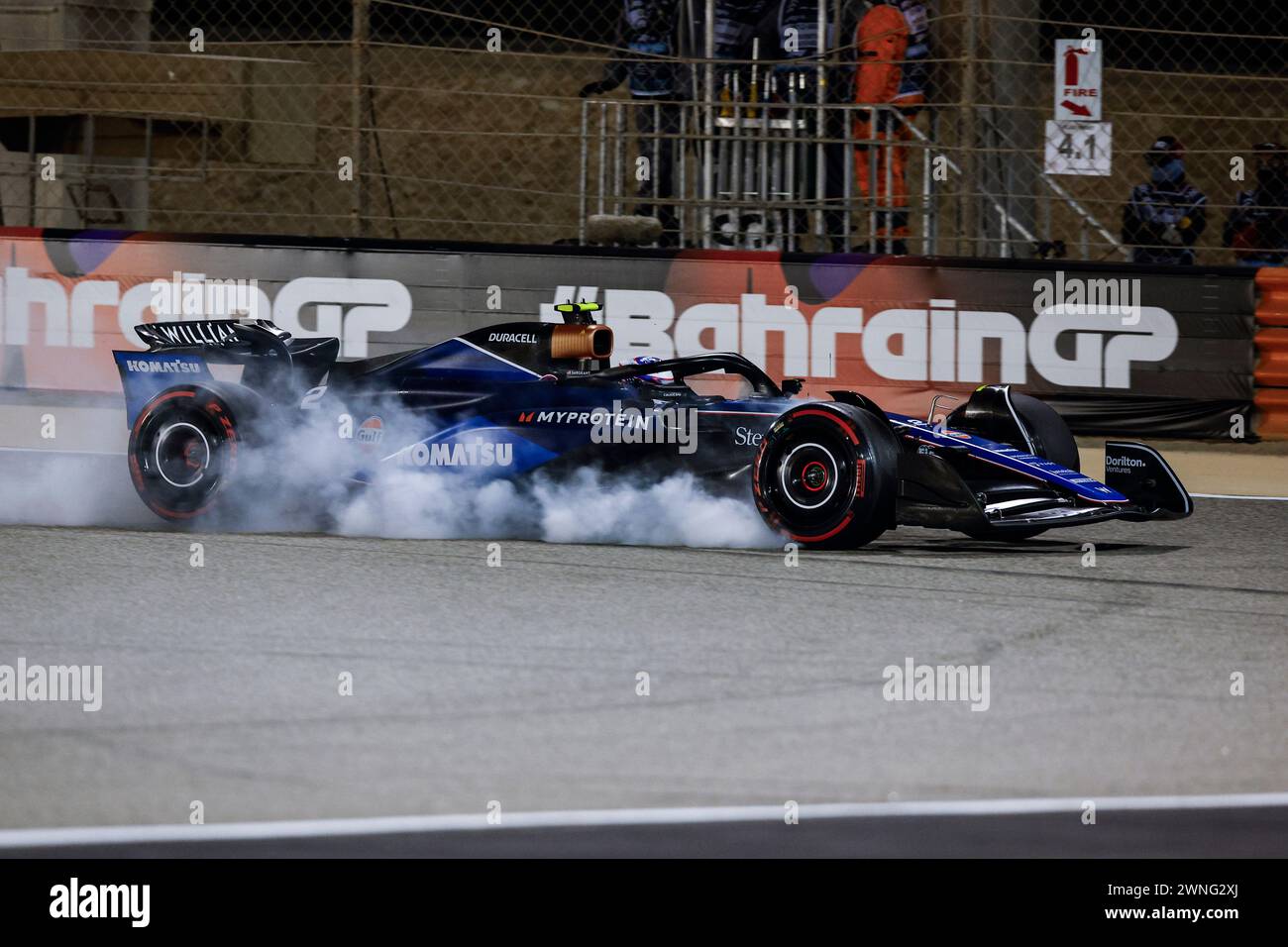 02 SARGEANT Logan (usa), Williams Racing FW46, action during the