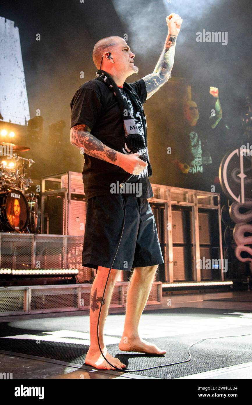 Phil Anselmo Of American Heavy Metal Band From Arlington Texas Phil Anselmo Of American Heavy Metal Band From Arlington Texas