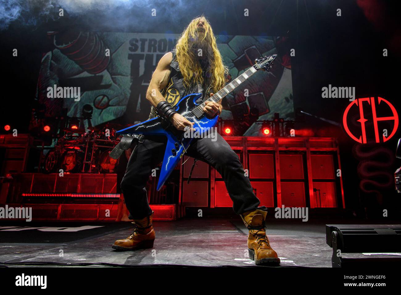 Zakk Wylde of American heavy metal band from Arlington, Texas, Pantera