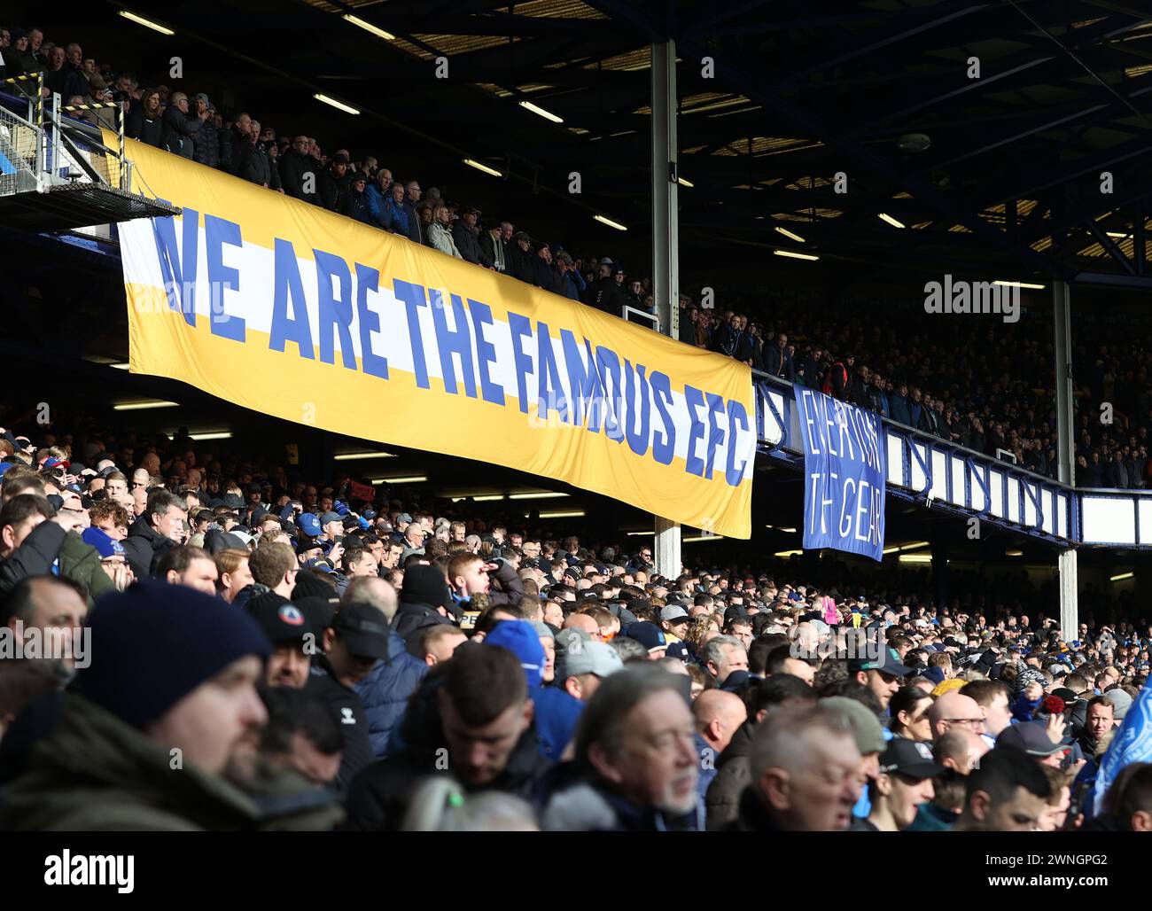 Goodison park park end hi-res stock photography and images - Alamy