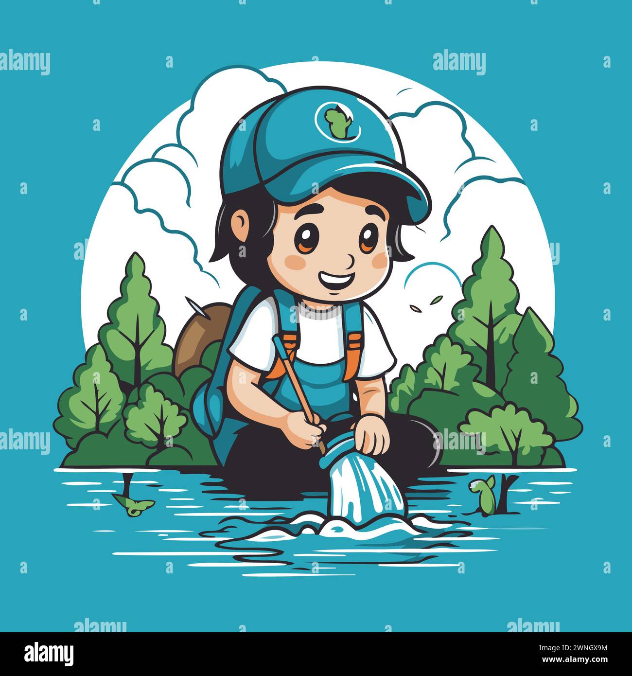 Clip art fishing hi-res stock photography and images - Page 6 - Alamy