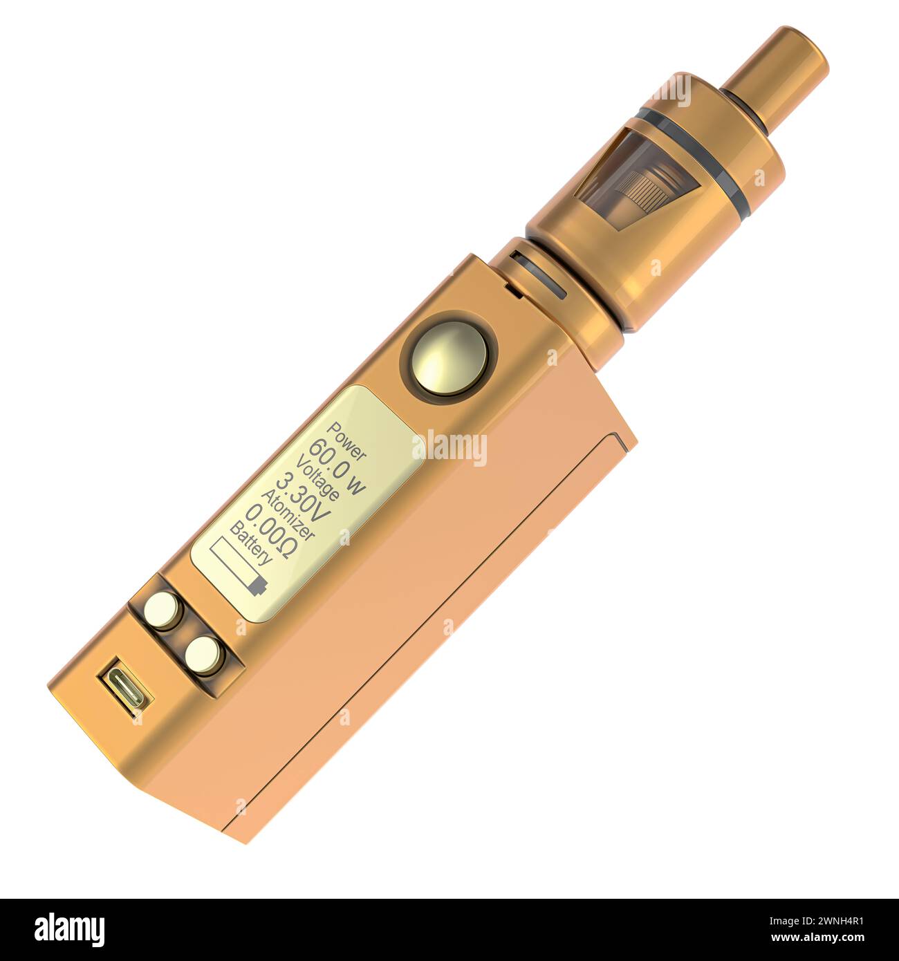 Golden Box Mod, e-cigarette. 3D rendering isolated on white background Stock Photo - Alamy Golden Box Mod, e-cigarette. 3D rendering isolated on white background Stock Photo - Alamy