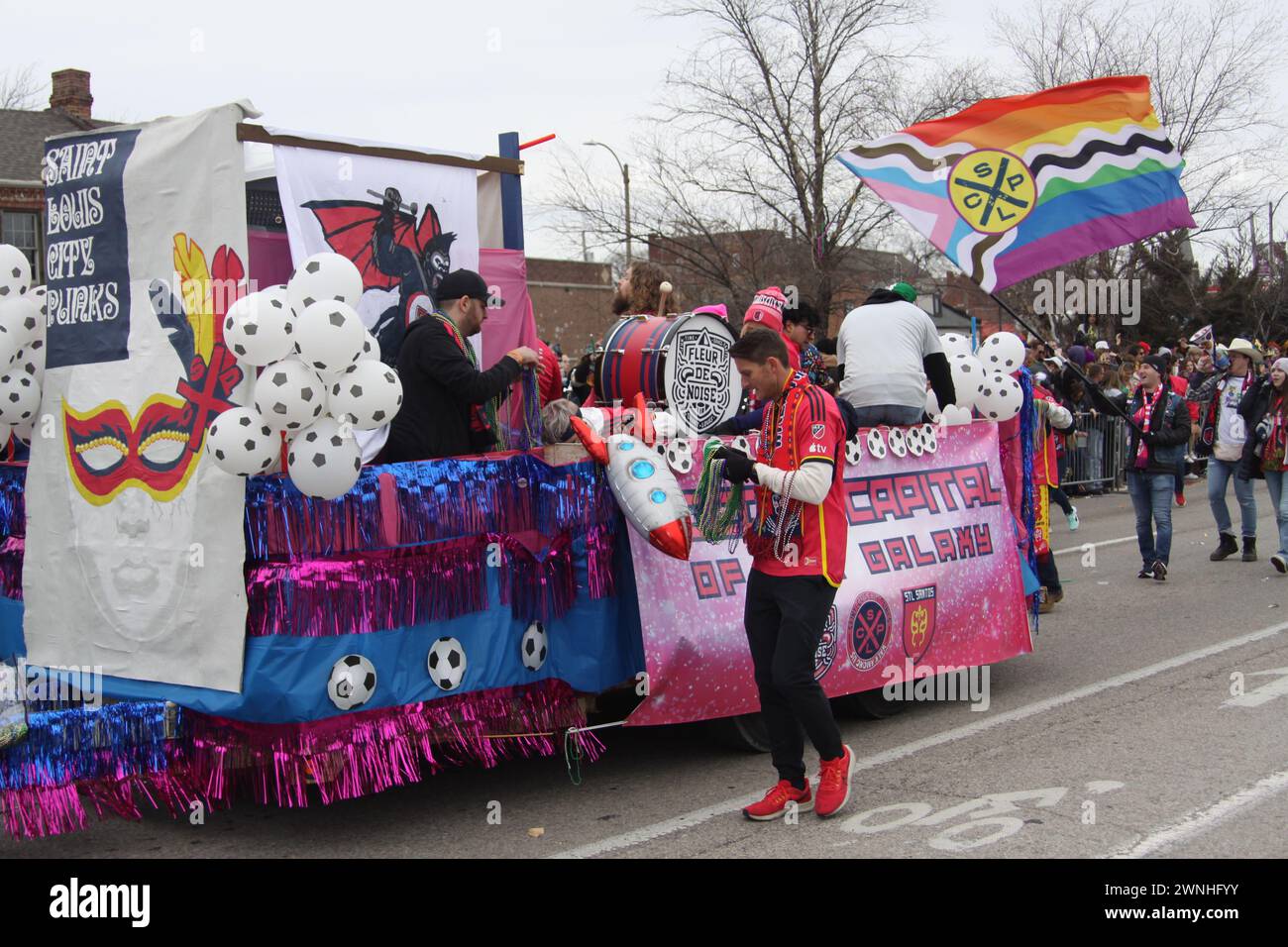 why is mardi gras celebrated in st louis