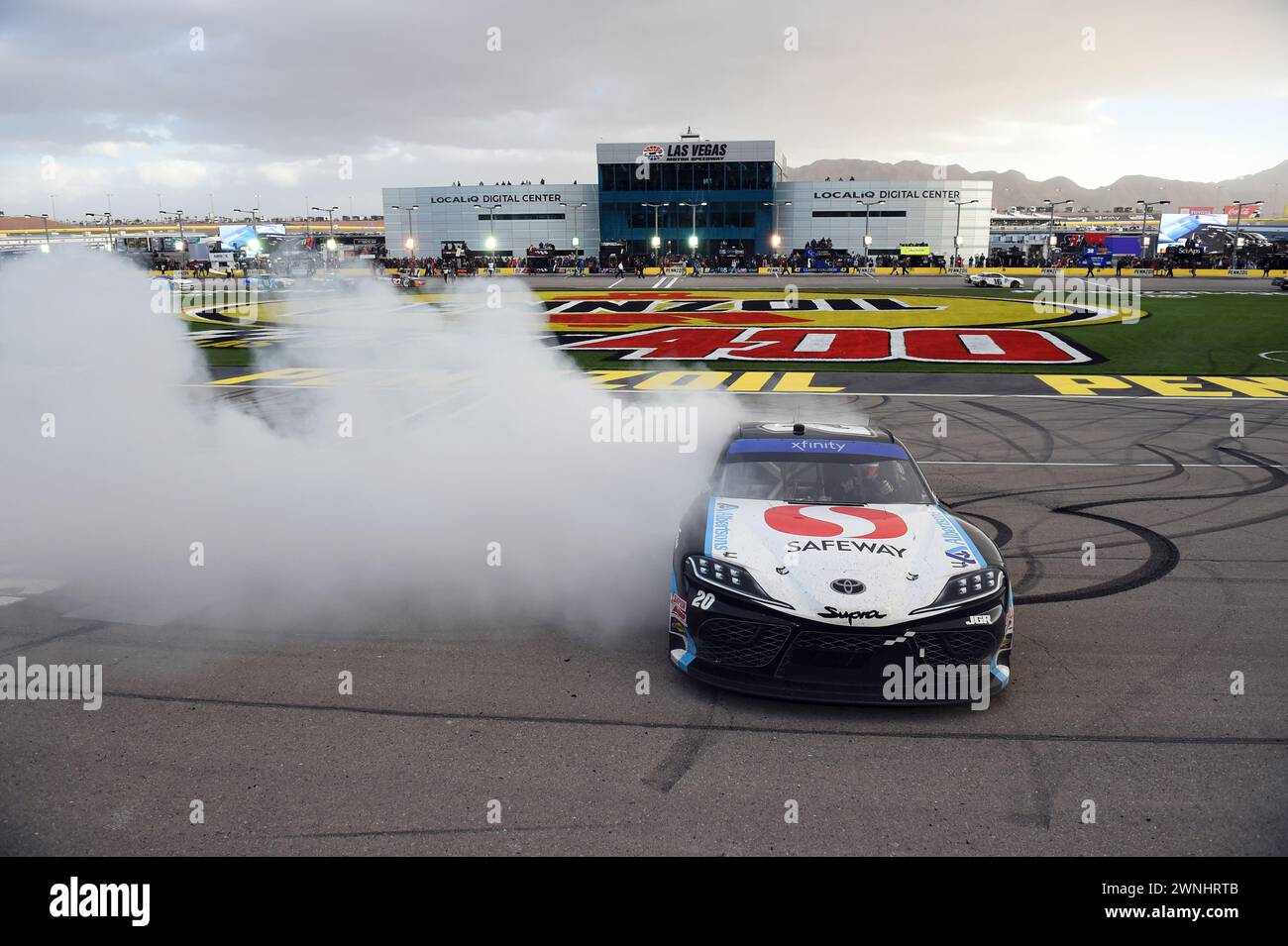 LAS VEGAS, NV - MARCH 02: John Hunter Nemechek (#20 Joe Gibbs Racing ...