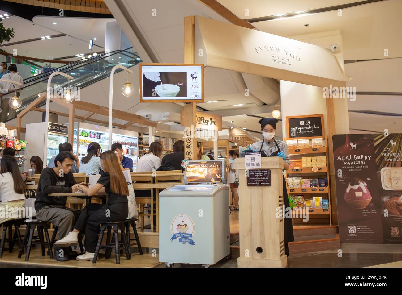 Bangkok, Thailand March 1, 2024 A photogrpah of the "After You