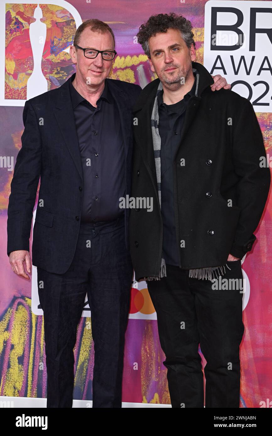 London, UK. March 2nd, 2024. EDITORIAL USE ONLY Dave Rowntree and James ...