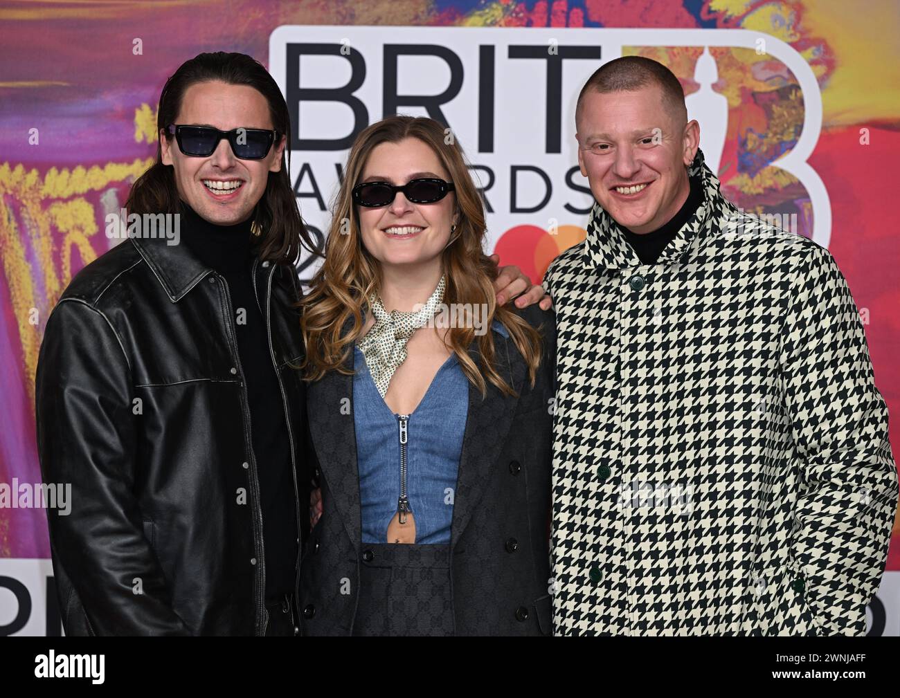 London, UK. March 2nd, 2024. EDITORIAL USE ONLY Tom McFarland, Lydia Kitto and Joshua Lloyd