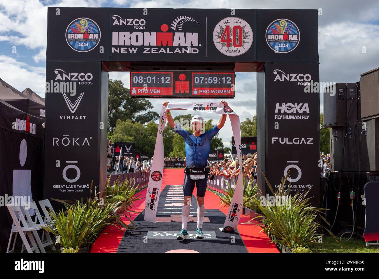 Taupo, New Zealand. 2nd Mar, 2024. Steve McKenna of Australia