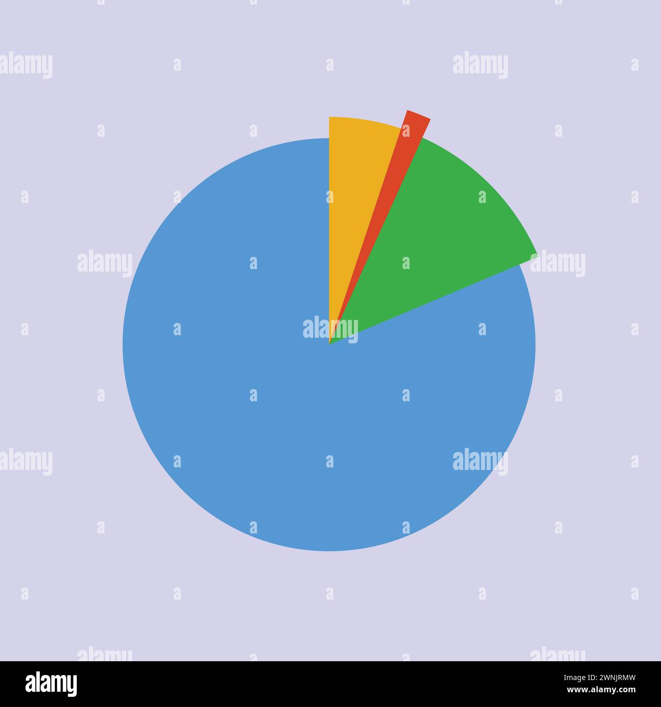 Business Chart Data Vector Icon Illustration Business Chart Stock Vector