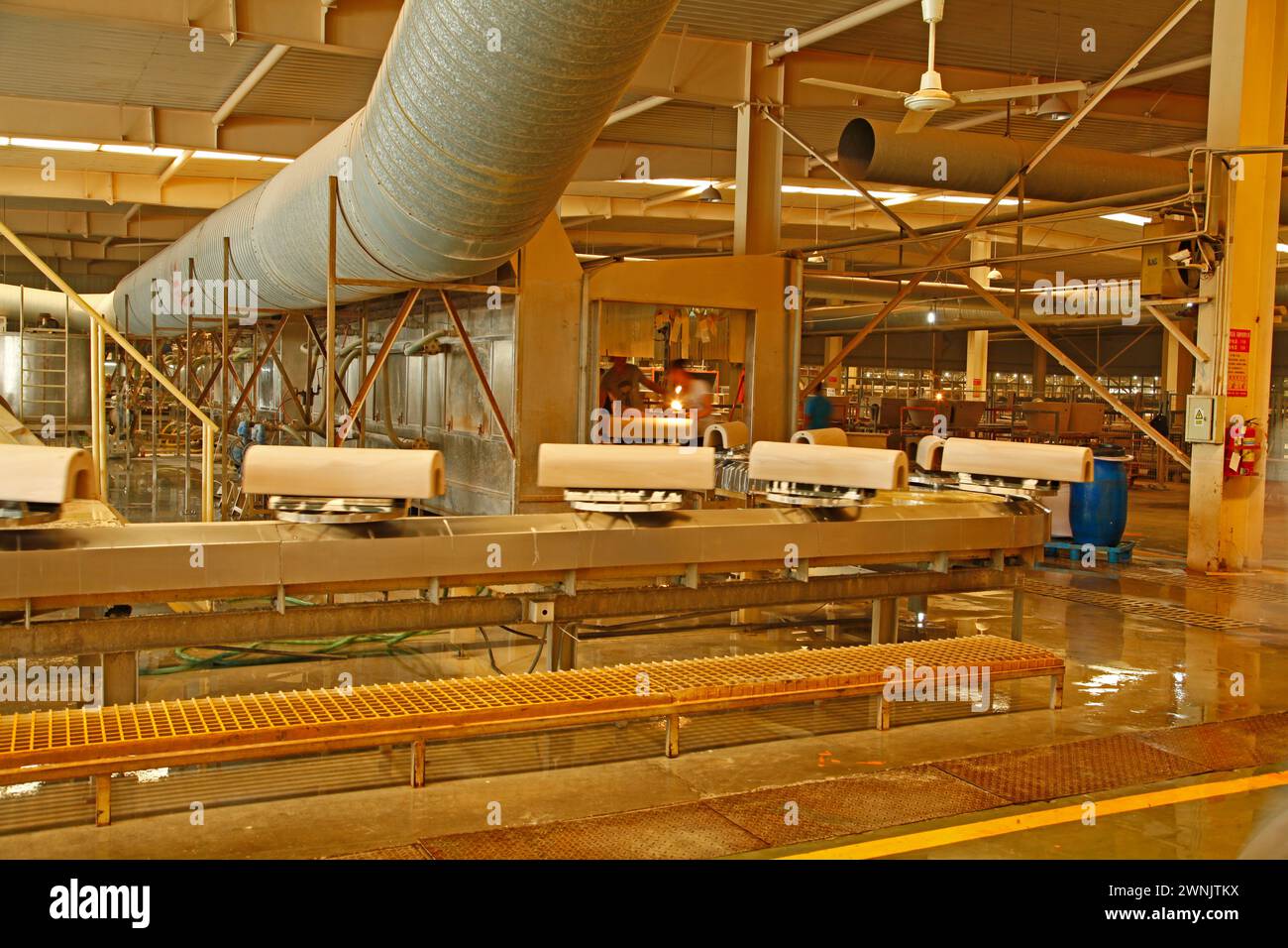 Ceramic factory equipment Stock Photo Alamy