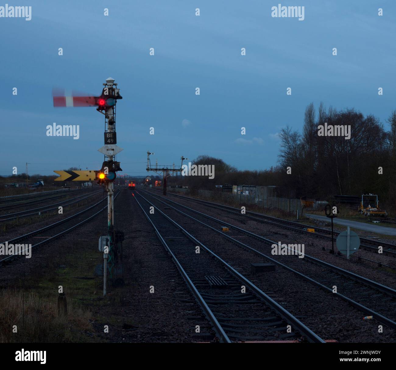 11/12/2015 Barnetby 153363 5P61  0744 Grimsby town - Scunthorpe Stock Photo