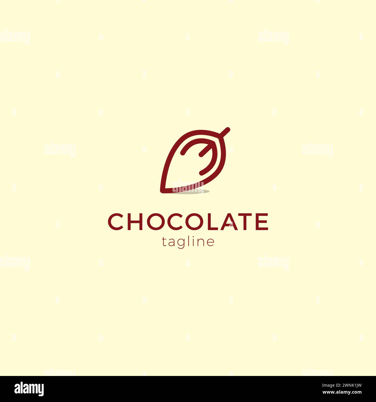 Chocolate Logo Simple. Chocolate Icon Stock Vector