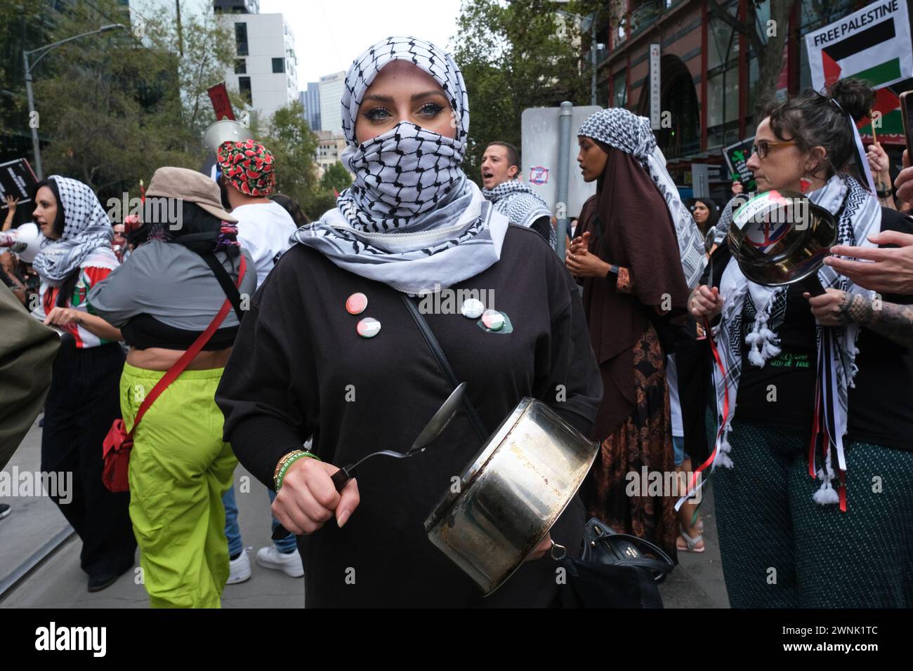 Pro palestine rally australia hi-res stock photography and images - Alamy