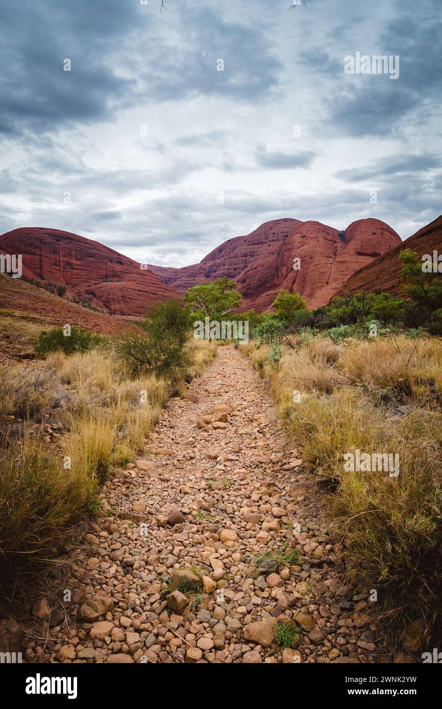 Uluṟu-Kata Tjuṯa National Park Stock Photo