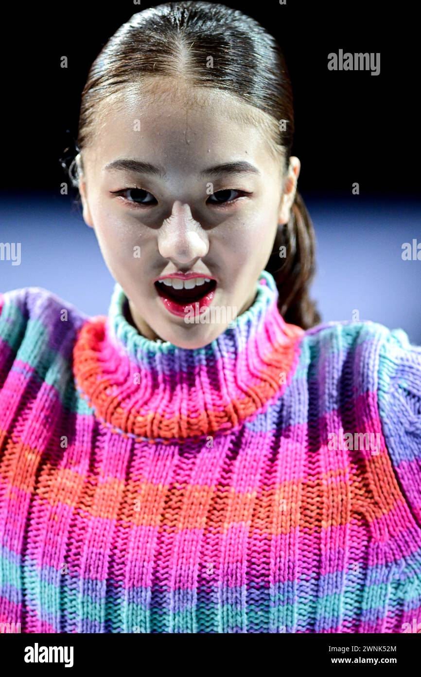 Rena UEZONO (JPN), during Exhibition Gala, at the ISU World Junior