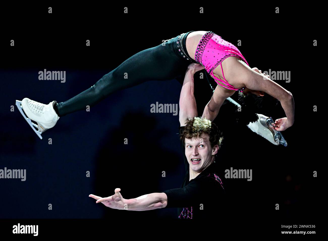 Naomi WILLIAMS & Lachlan LEWER (USA), during Exhibition Gala, at the