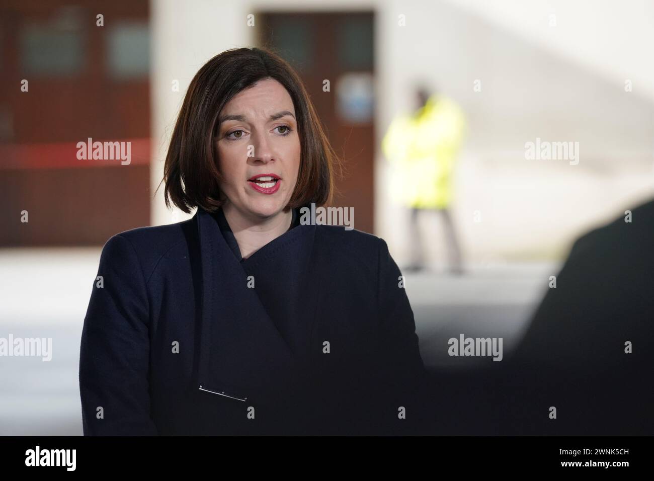 Shadow Education Secretary Bridget Phillipson Speaking To The Media 