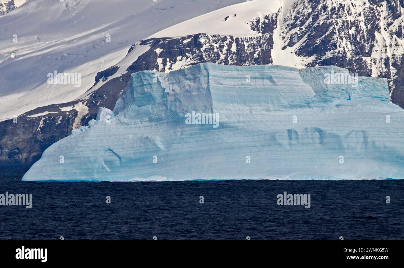 Clarence Island, South Orkneys, Southern Ocean Stock Photo