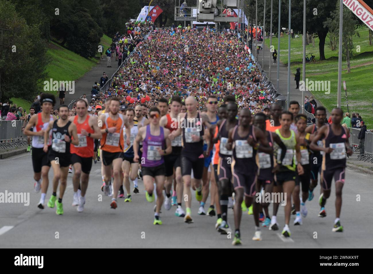 Roma, Italia. 03rd Mar, 2024. a moment of the race during the 49th