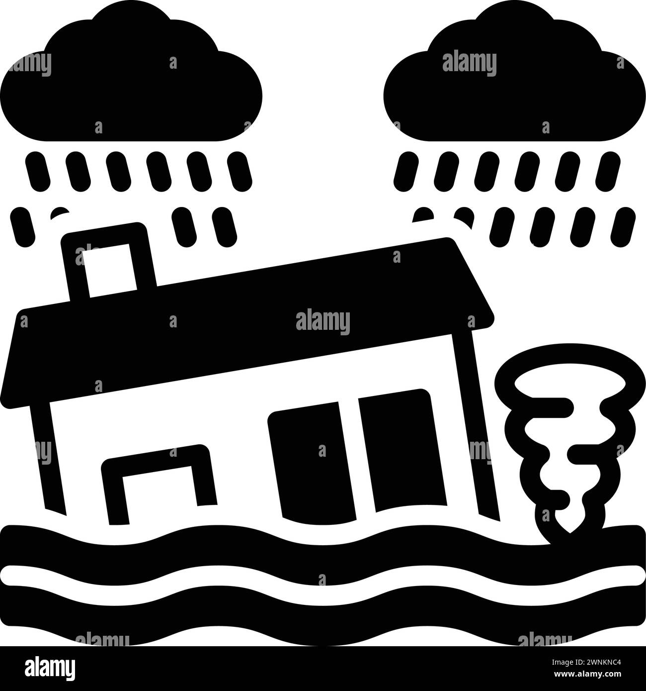 Icon for disaster,calamity Stock Vector Image & Art - Alamy