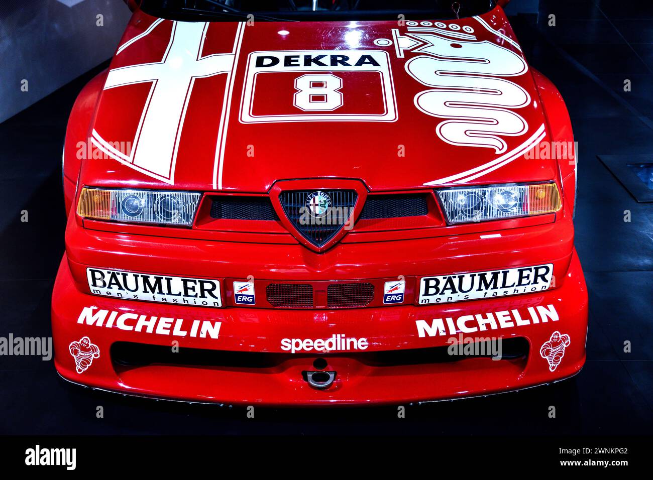 Alfa Romeo 155 V6 Ti, DTM 1993 champion Stock Photo