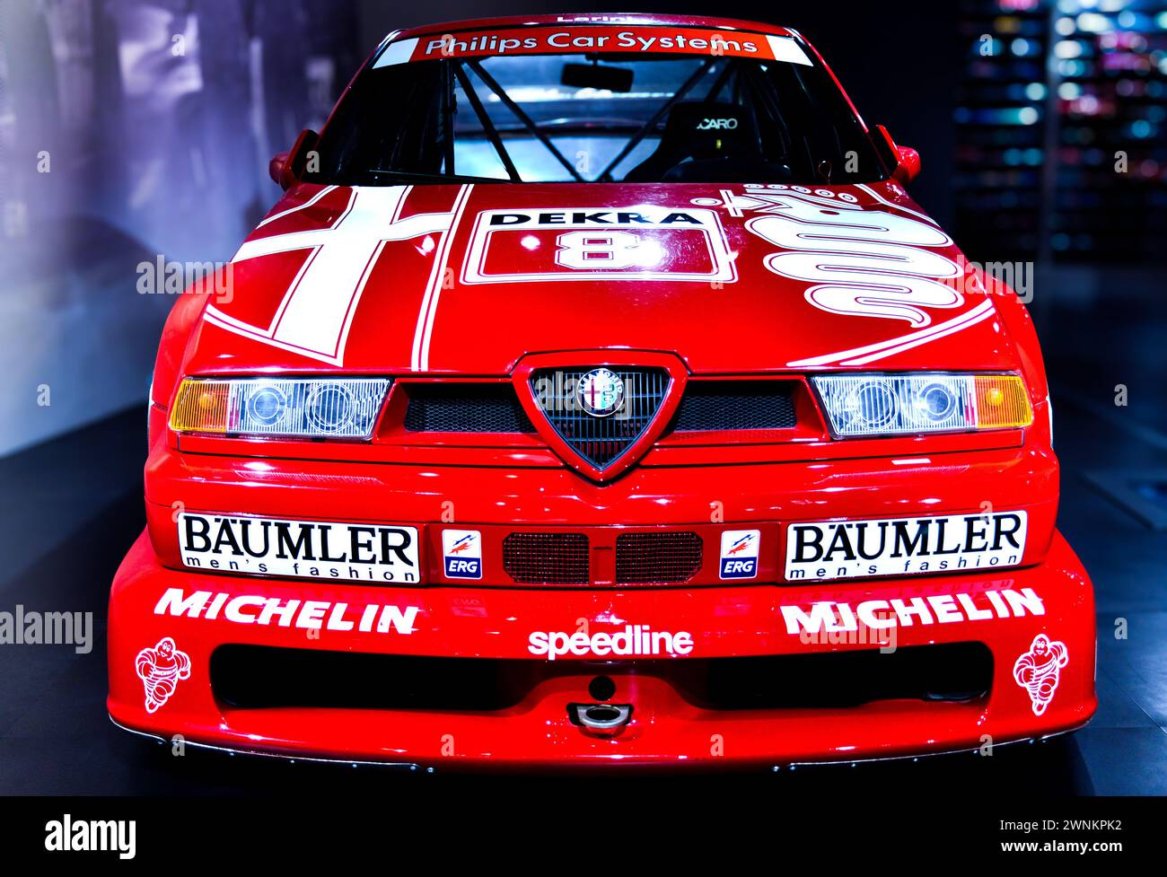 Alfa Romeo 155 V6 Ti, DTM 1993 champion Stock Photo