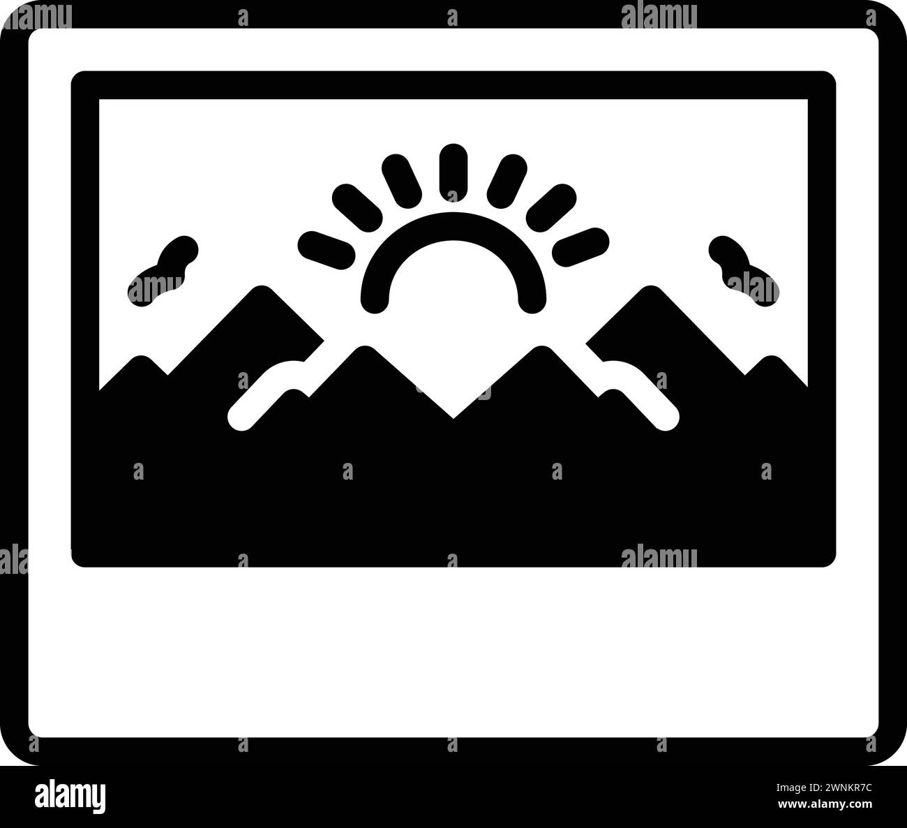 Icon for thumbnail,picture Stock Vector Image & Art - Alamy