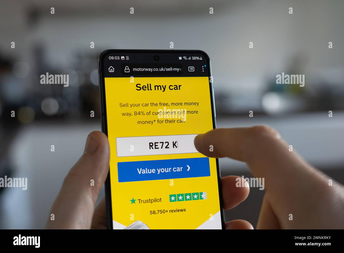buy car registration uk