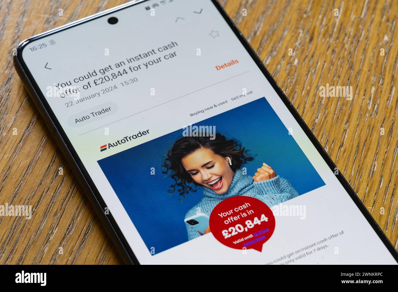 Autotrader application hires stock photography and images Alamy