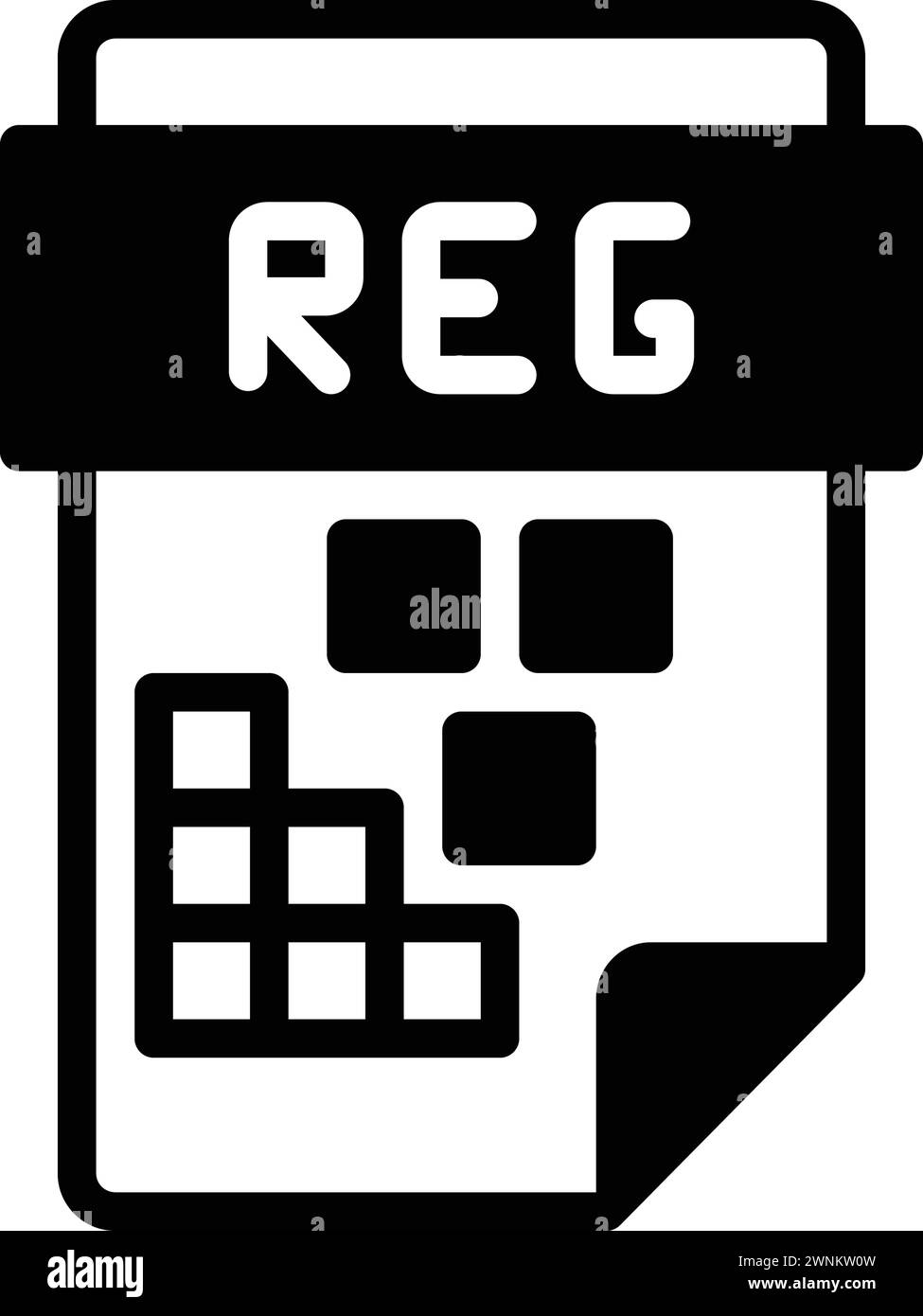 Reg vector Black and White Stock Photos & Images - Alamy