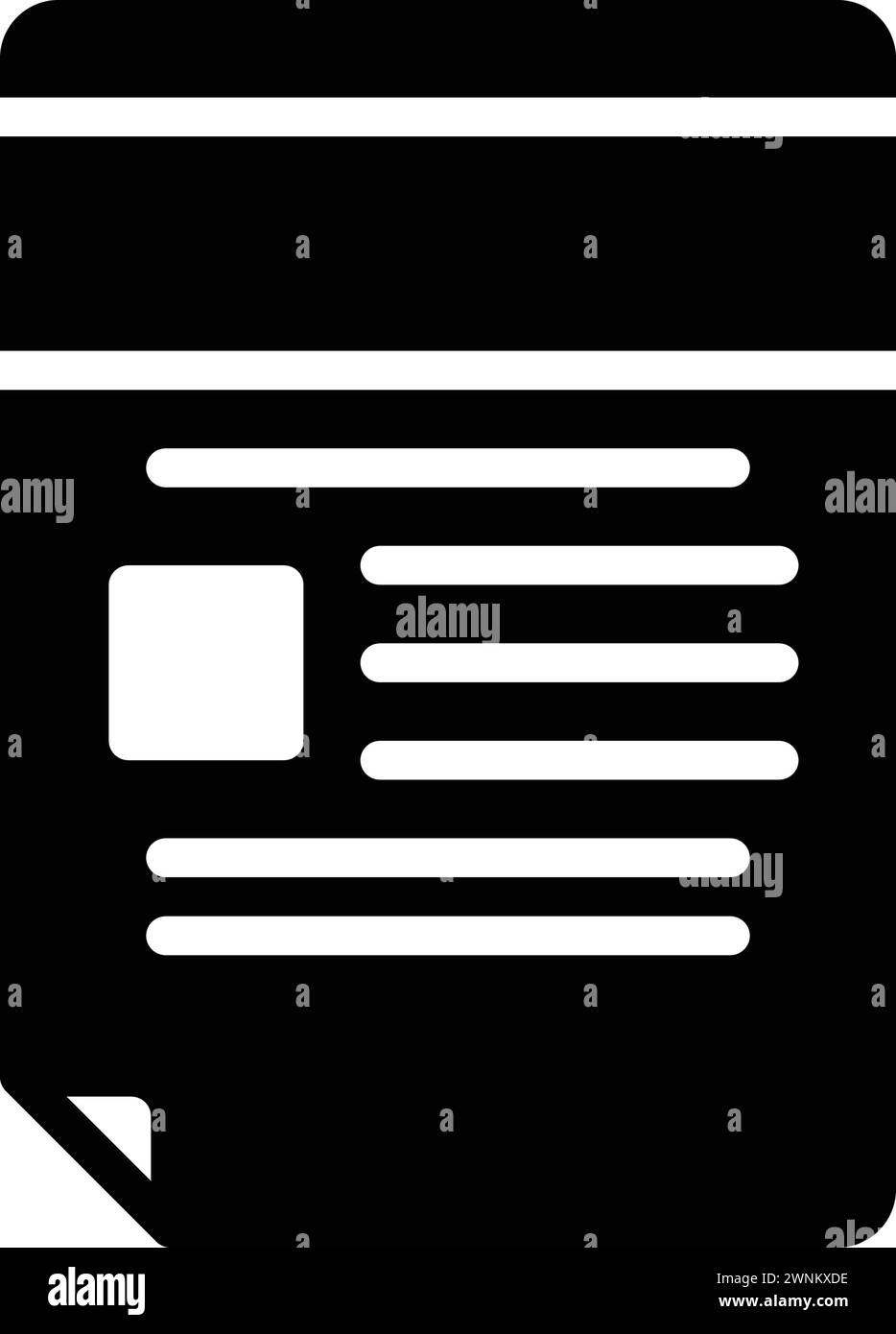 Icon for header,social media Stock Vector Image & Art - Alamy