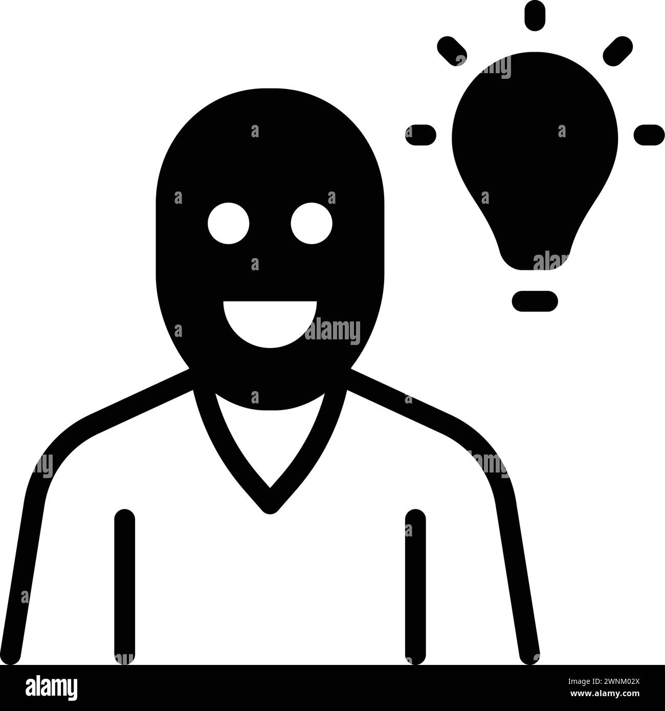 Icon for realize,perceive Stock Vector Image & Art - Alamy