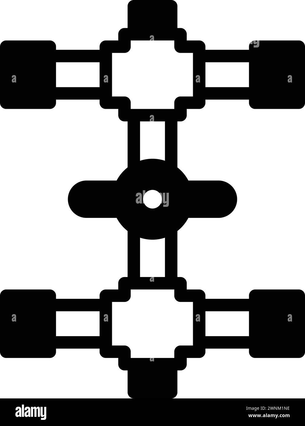 Pipe connector Stock Vector Images - Alamy