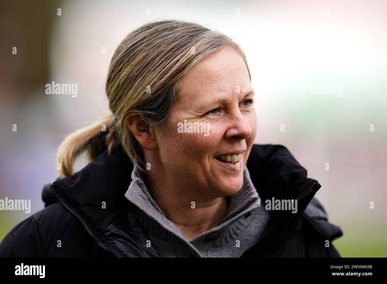 West Ham United Manager Rehanne Skinner Ahead Of The Barclays Women's 