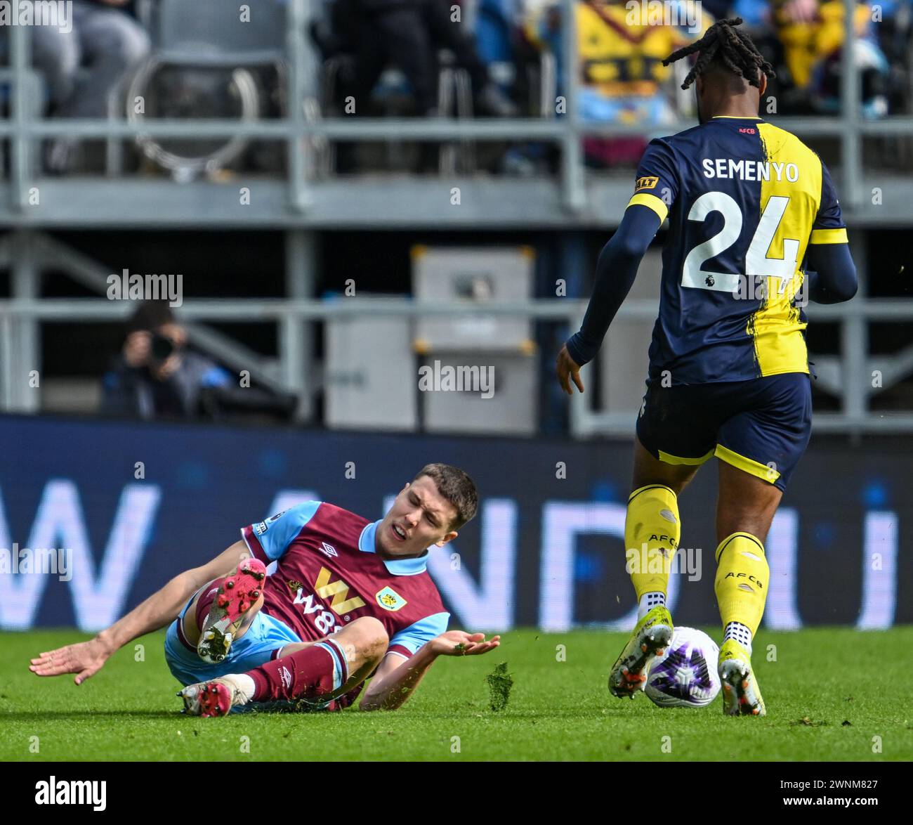 3rd March 2024; Turf Moor, Burnley, Lancashire, England; Premier League