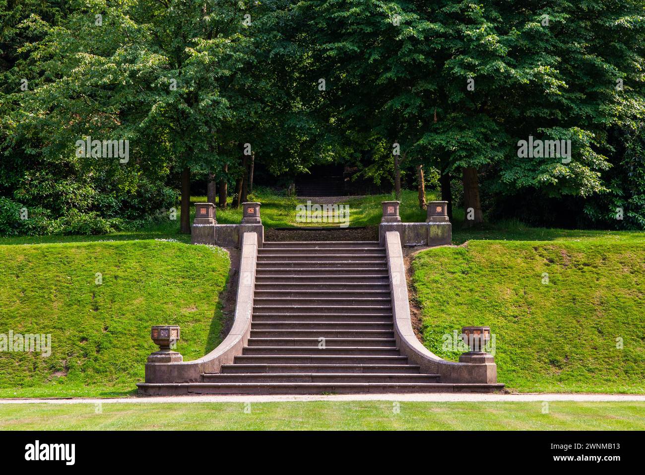 Gawthorpe Hall, Padiham, Lancashire, England, United Kingdom Stock