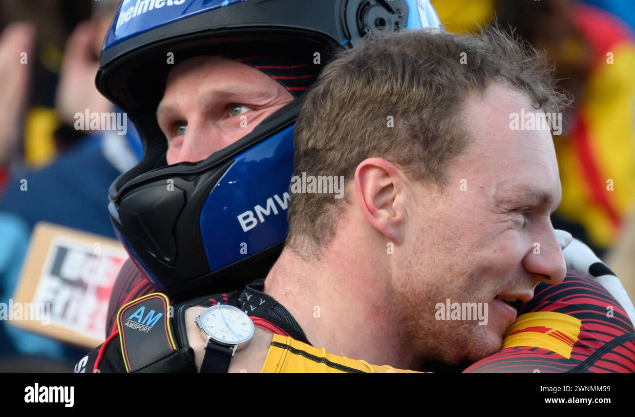 Winterberg, Germany. 03rd Mar, 2024. Bobsleigh World Championships