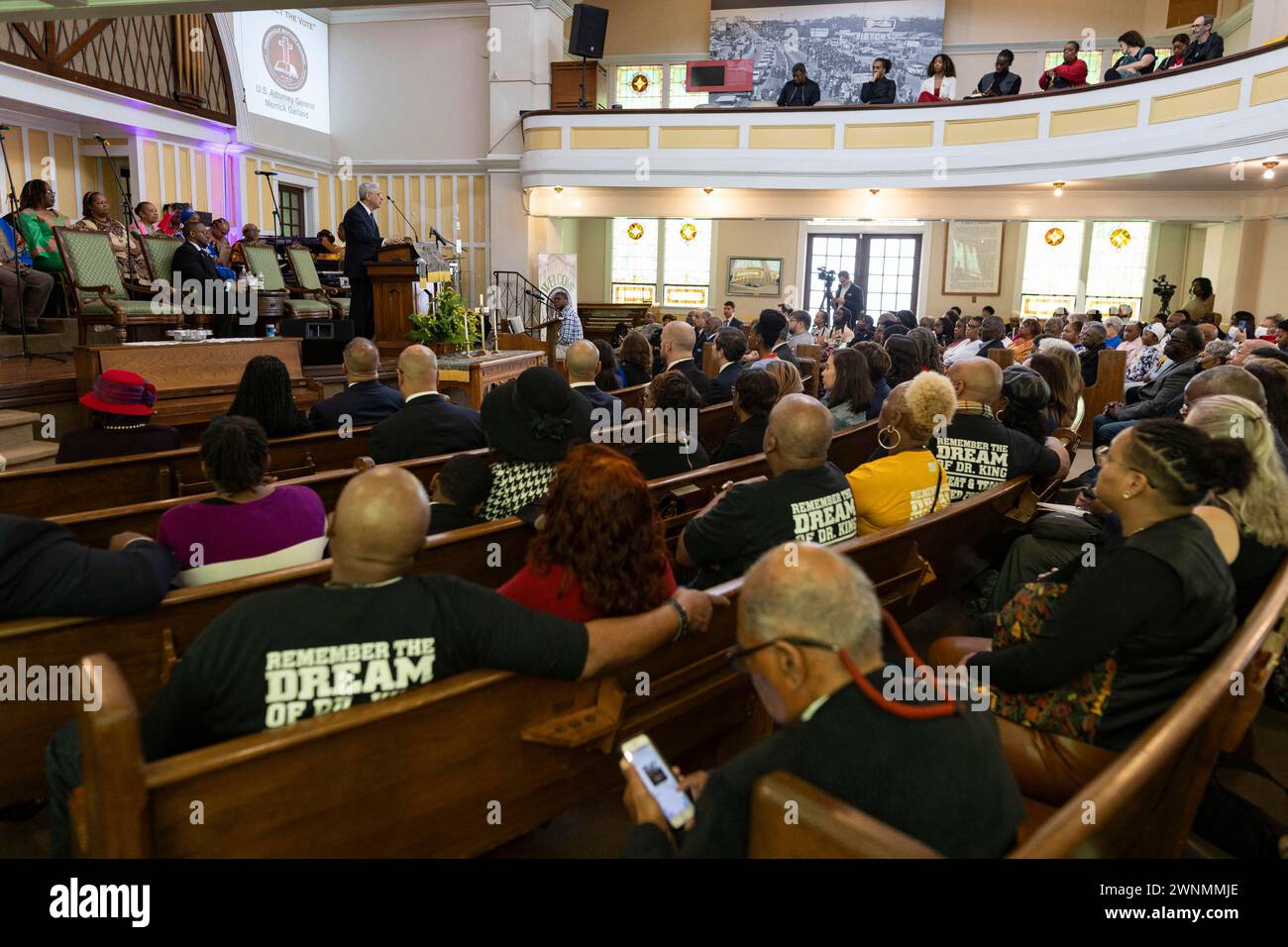 Selma, United States. 03rd Mar, 2024. US Attorney General Merrick