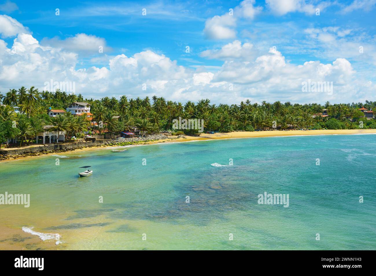 Tropical resort on the Indian Ocean. Sri Lanka island Stock Photo - Alamy