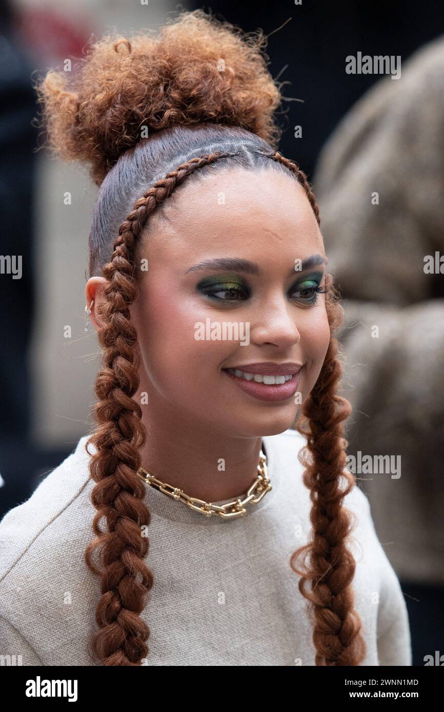 Paris, France. 03rd Mar, 2024. Paola Locatelli attending the Valentino Womenswear Fall/Winter