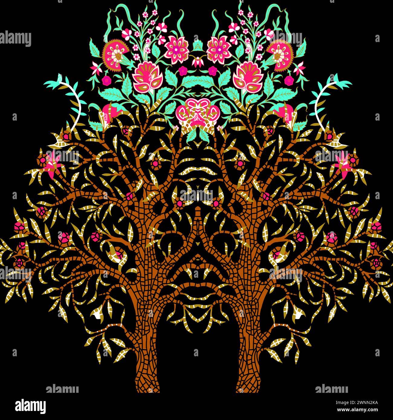 digital colorful motif for fabric printing For digital printing. Design ...