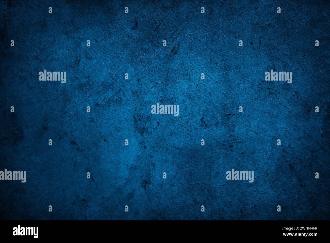 Dark blue textured concrete grunge wall background Stock Photo