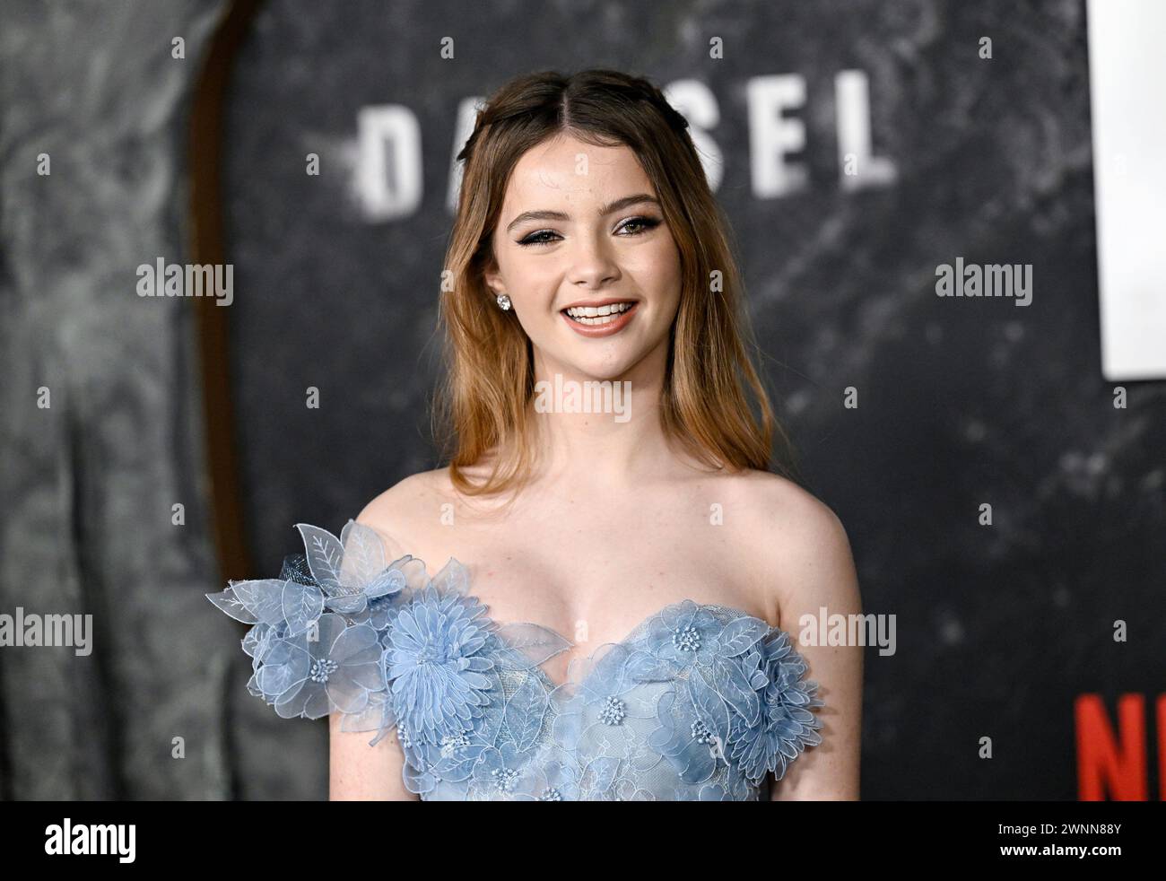 Brooke Carter attends the premiere of Netflix’s “Damsel” at the Paris