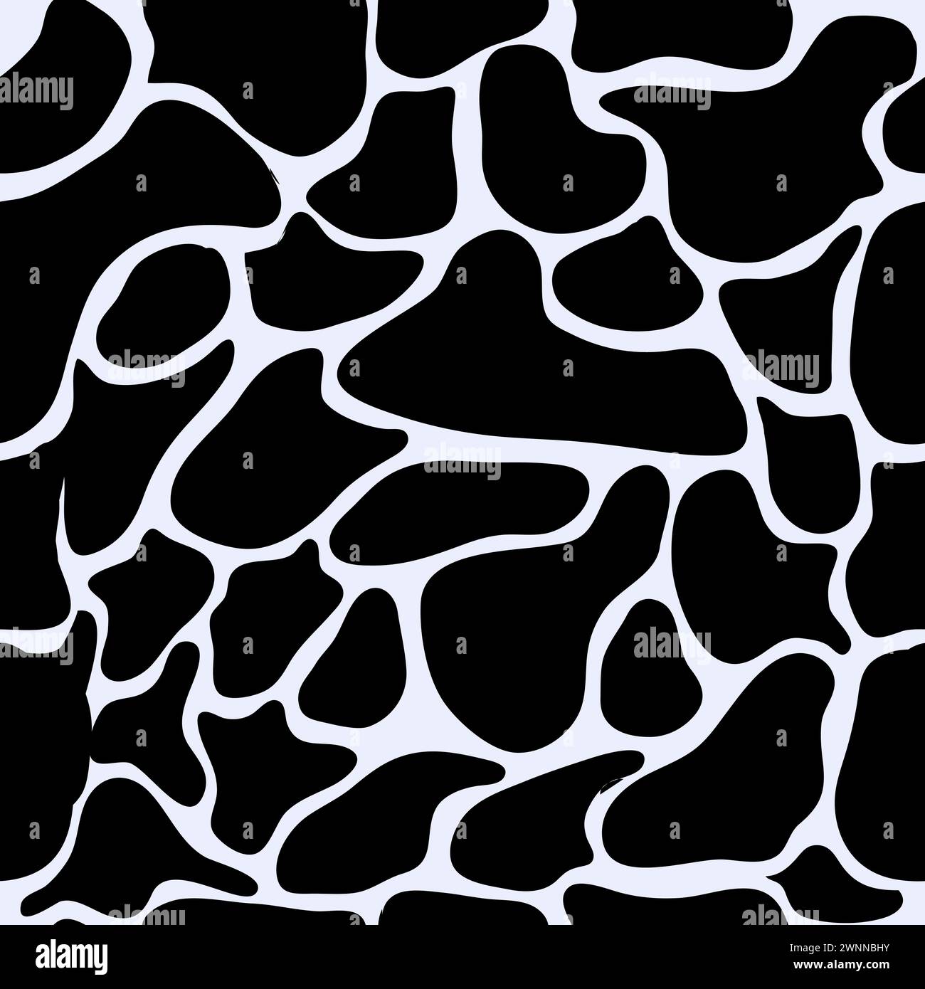 seamless pattern with free form vector Stock Vector