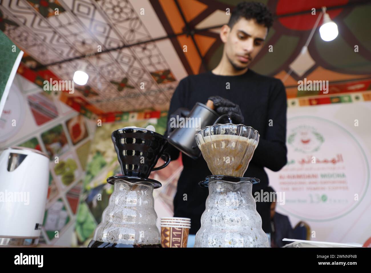 Sanaa, Sanaa, Yemen. 3rd Mar, 2024. 03 March 2024, A Yemeni man