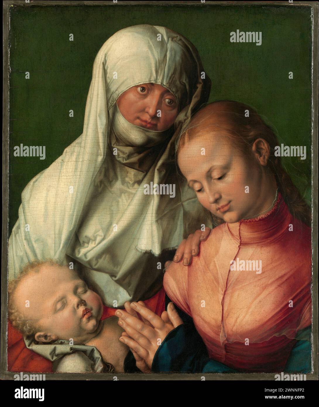 Virgin and Child with Saint Anne. Albrecht Dürer. Probably 1519. Stock Photo