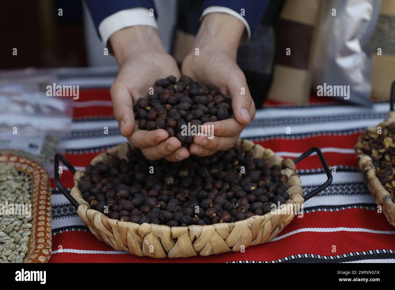 Sanaa, Sanaa, Yemen. 3rd Mar, 2024. 03 March 2024 : A Yemeni seller