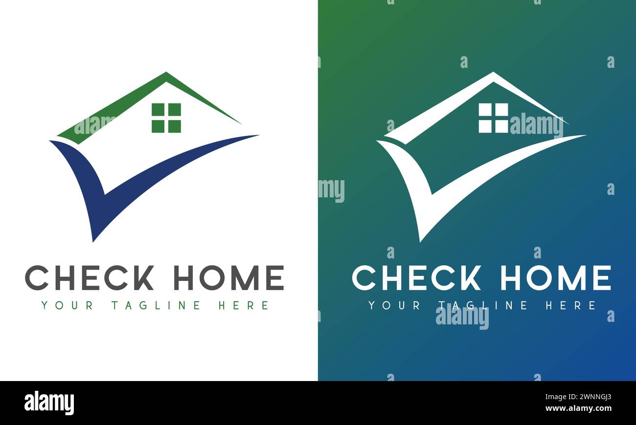 Home logo design real Stock Vector Images - Alamy